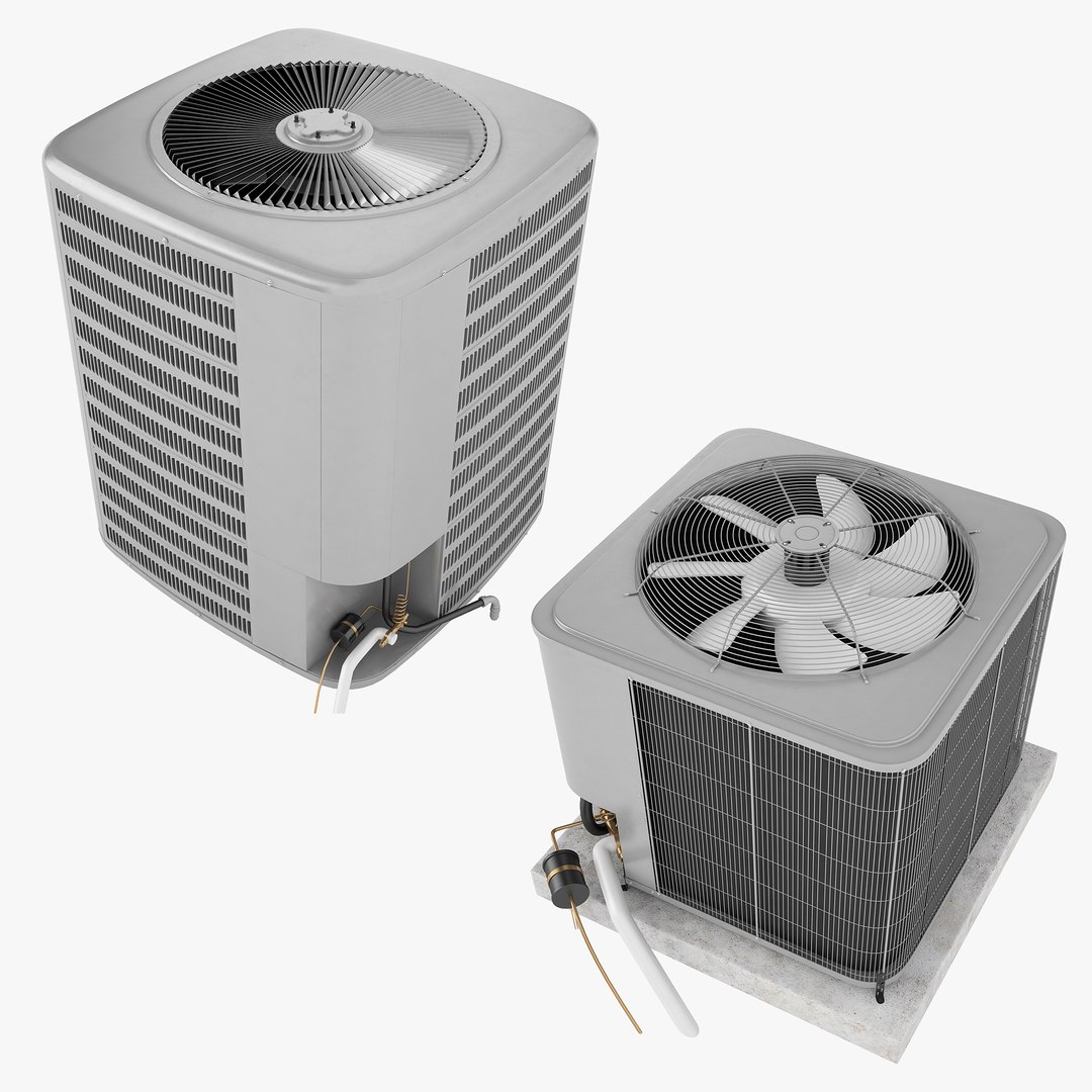3D air conditioner condenser 01 TurboSquid 1614938