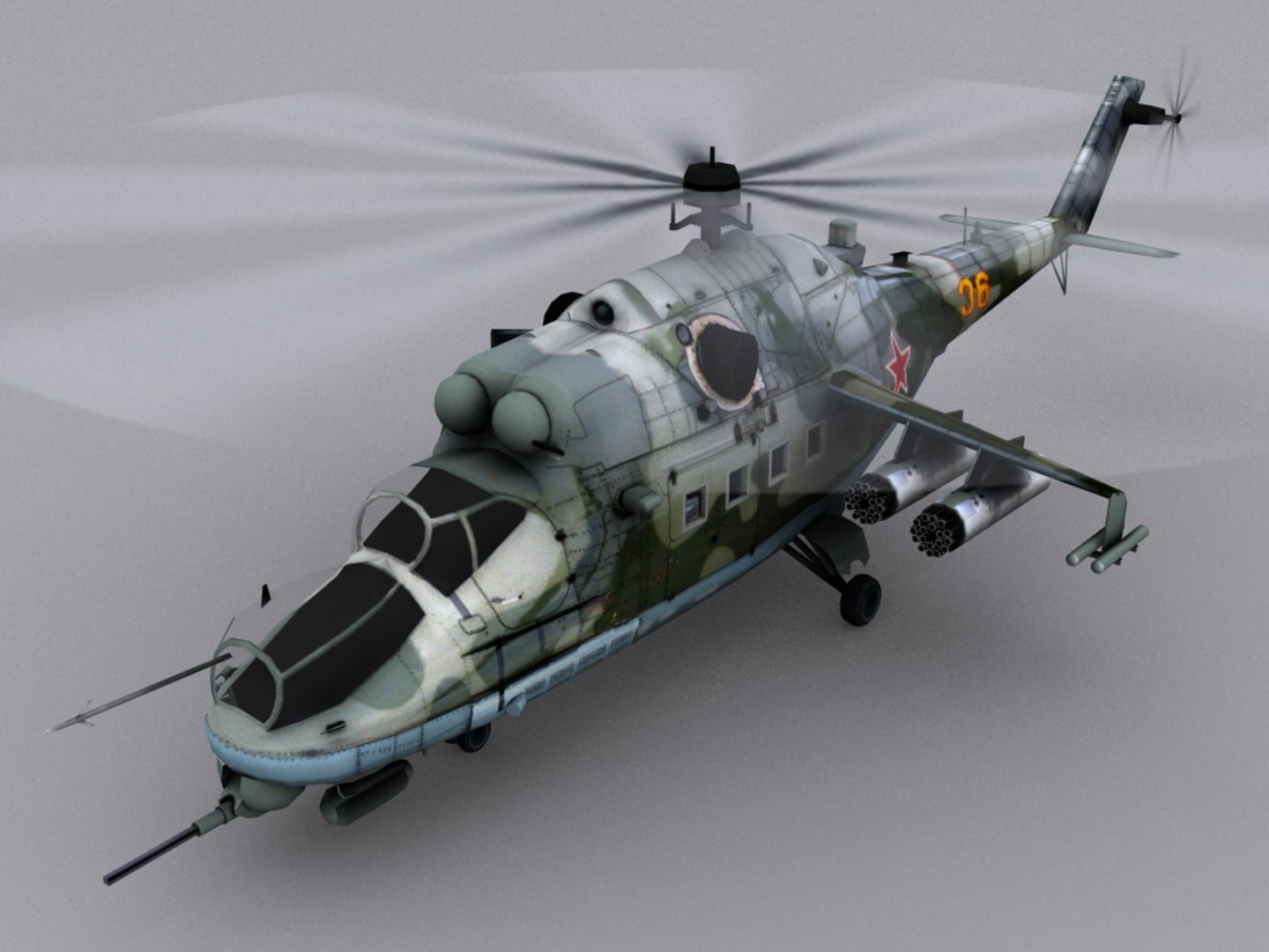 3d Mi24 Hind - Turbosquid 1538042