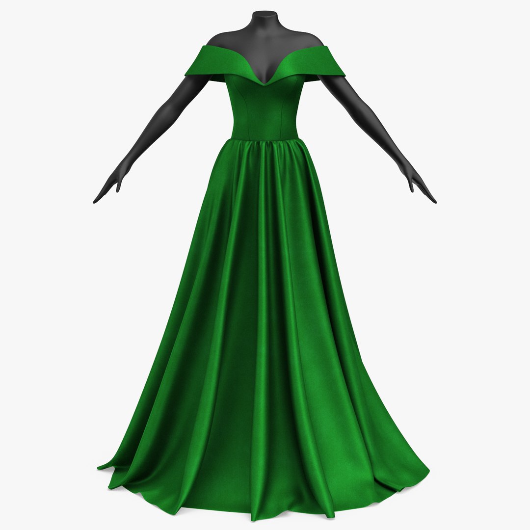 Dress Green Model - TurboSquid 1750869