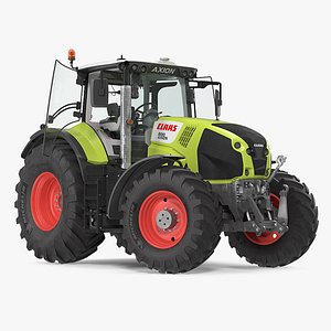 New Claas Axion 800 Tractor Rigged