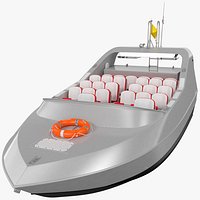Moggaro 950 WJ Boat Silver