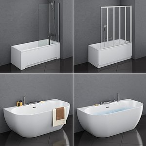 Set of baths Ravak set 17 (Classic, Freedom W)