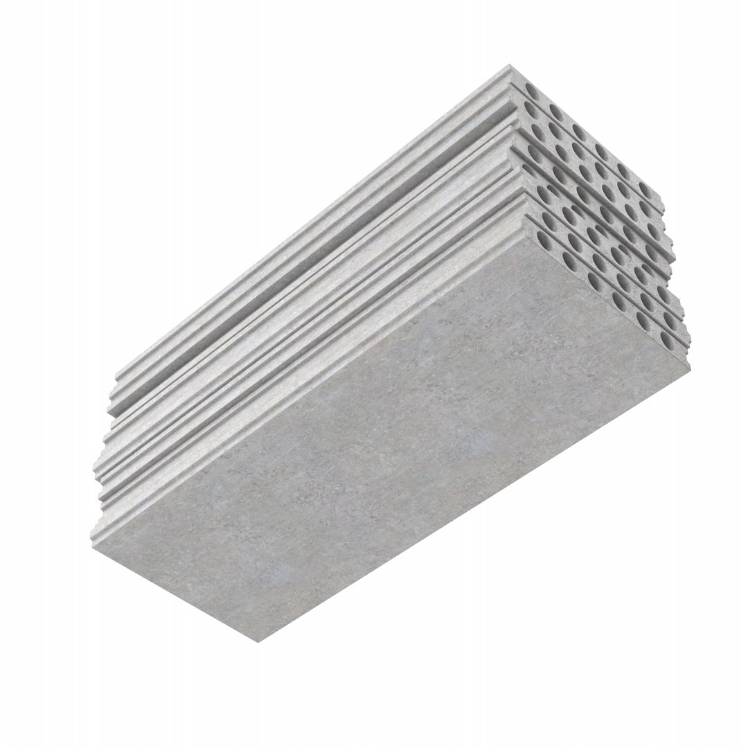 Stack Of Concrete Slabs 3D - TurboSquid 2142070