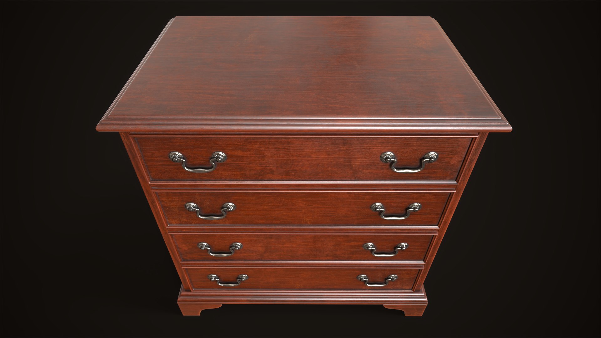 3D Model Vintage Commode - TurboSquid 2070745