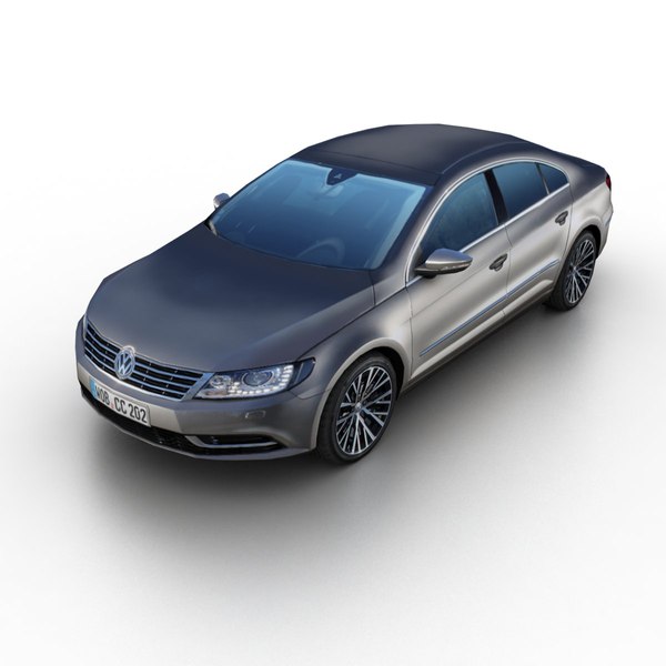 3d model 2013 volkswagen cc