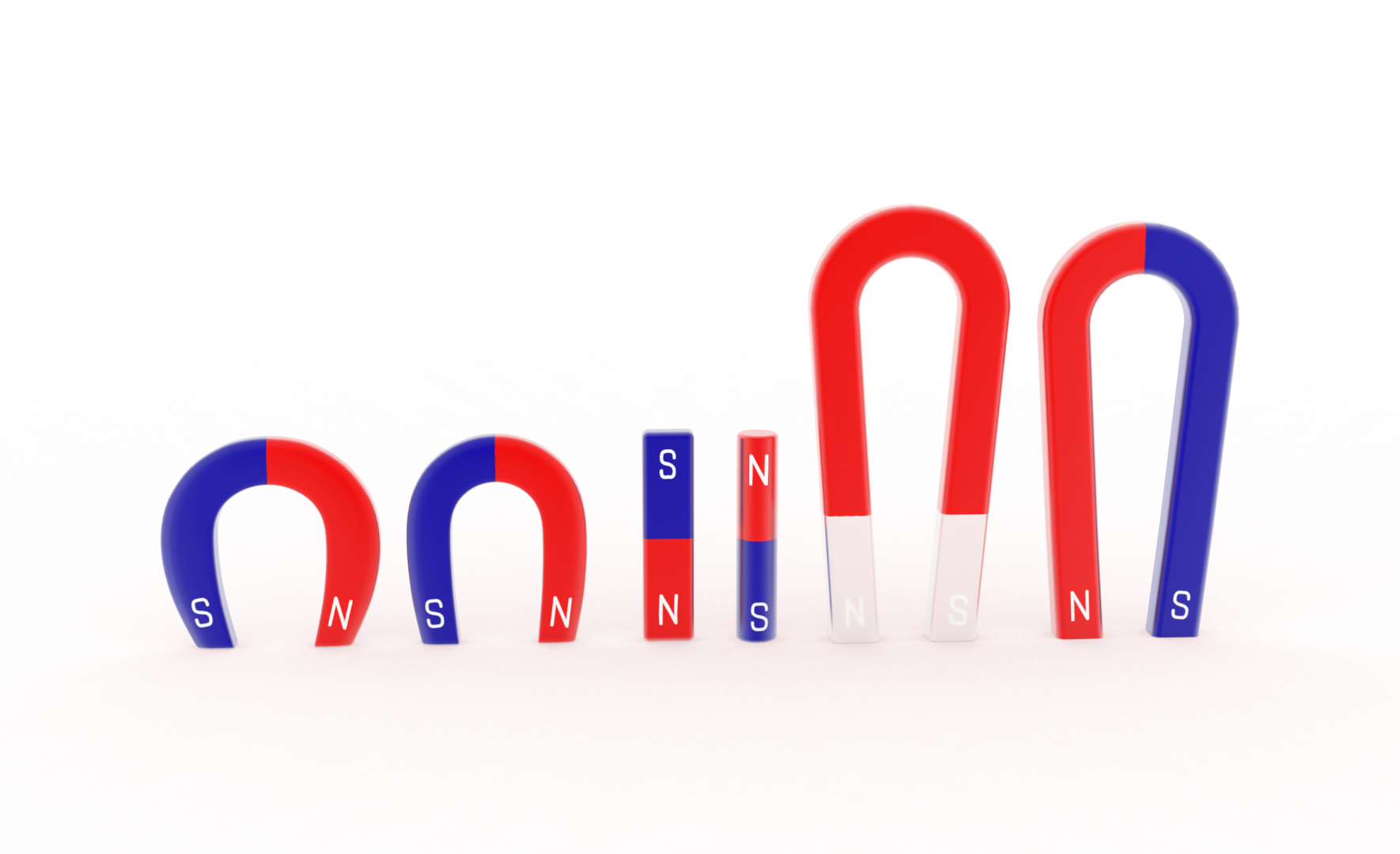 3D Magnet Set V001 - TurboSquid 2253010