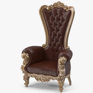 Throne Chair Brown
