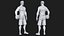 Basketball Stylized White Player