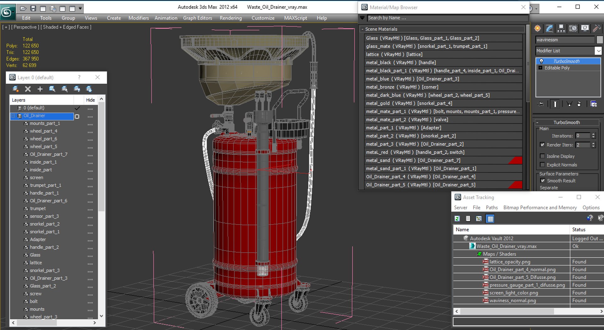 3D model waste oil drainer https://p.turbosquid.com/ts-thumb/dJ/HkSaik/FzxsX8Wa/wasteoildrainermb3dmodel020/jpg/1558783930/1920x1080/fit_q87/8519dcda98e76fdca7544c4b04ef4ecc9b1b32cf/wasteoildrainermb3dmodel020.jpg