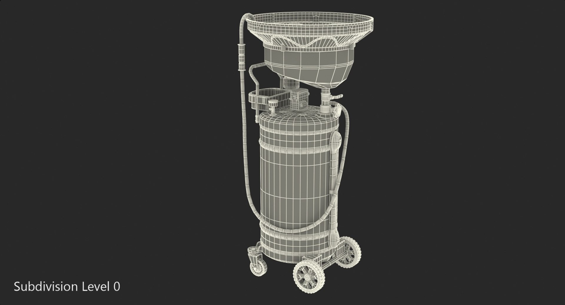 3D Model Waste Oil Drainer - TurboSquid 1410115