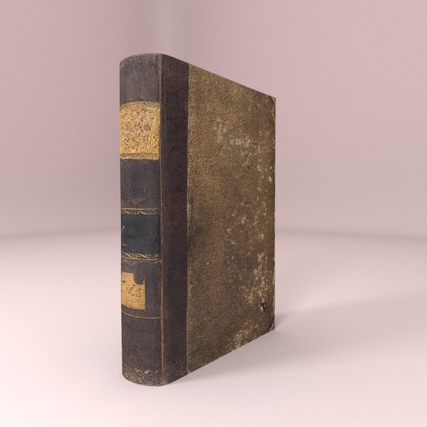 3D old book model - TurboSquid 1399263