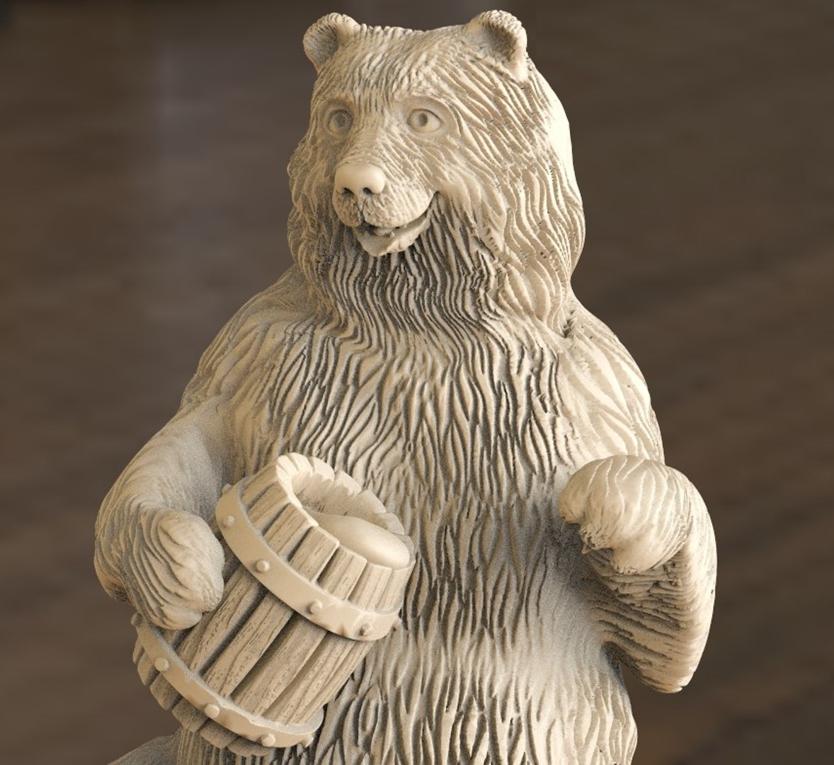 3d bear