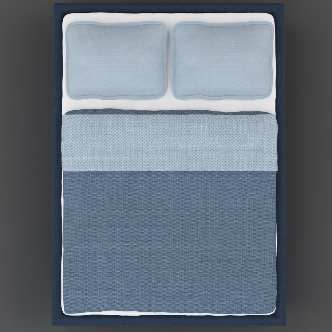 3d Model Bed Ikea Grimen