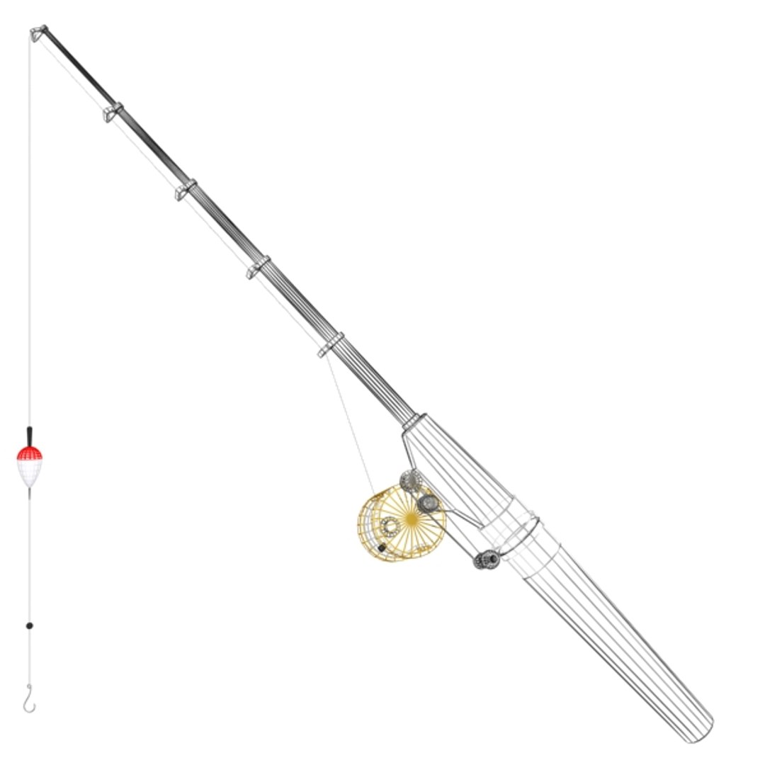 Ice Fishing Pole 3d Max