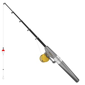 Rod for the ice fishing