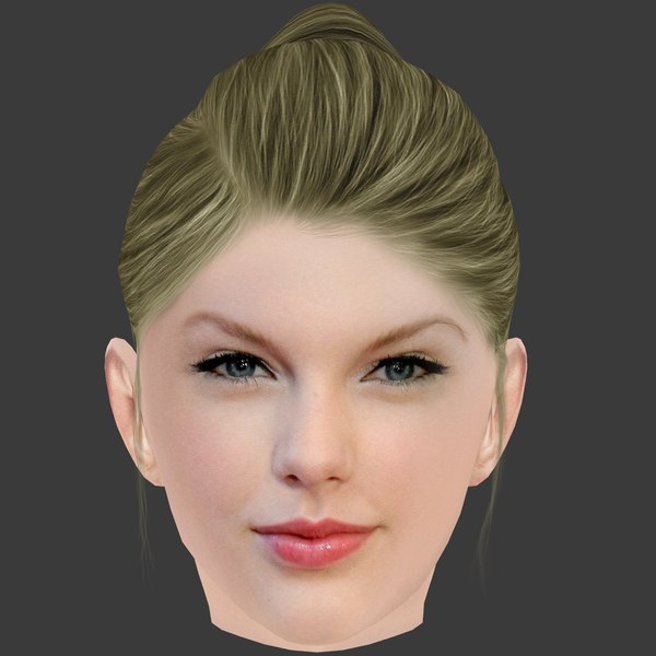 3D model Game Hair - Female Hairstyle V2 VR / AR / low-poly