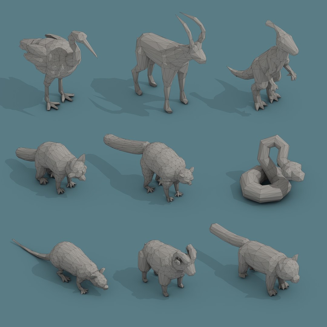 3D Low Poly 3d  Art Animals Isometric Icon Pack 04 https://p.turbosquid.com/ts-thumb/dJ/TLfNWs/v3/animal_pack_04_render_01/jpg/1625829474/1920x1080/fit_q87/c2cc1c3c51cf8b45eb16b8299ca14f02504711ae/animal_pack_04_render_01.jpg