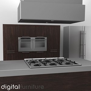 kitchen 3d max