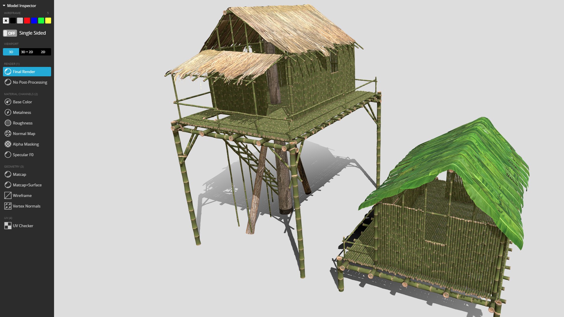 3D Jungle Tree House - TurboSquid 2020539