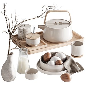 3D Tableware set01