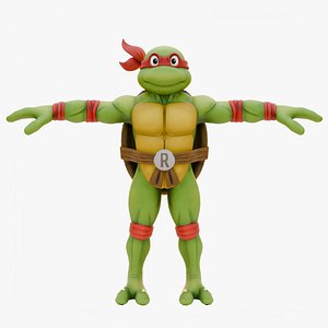 TMNT Raphael Cartoon