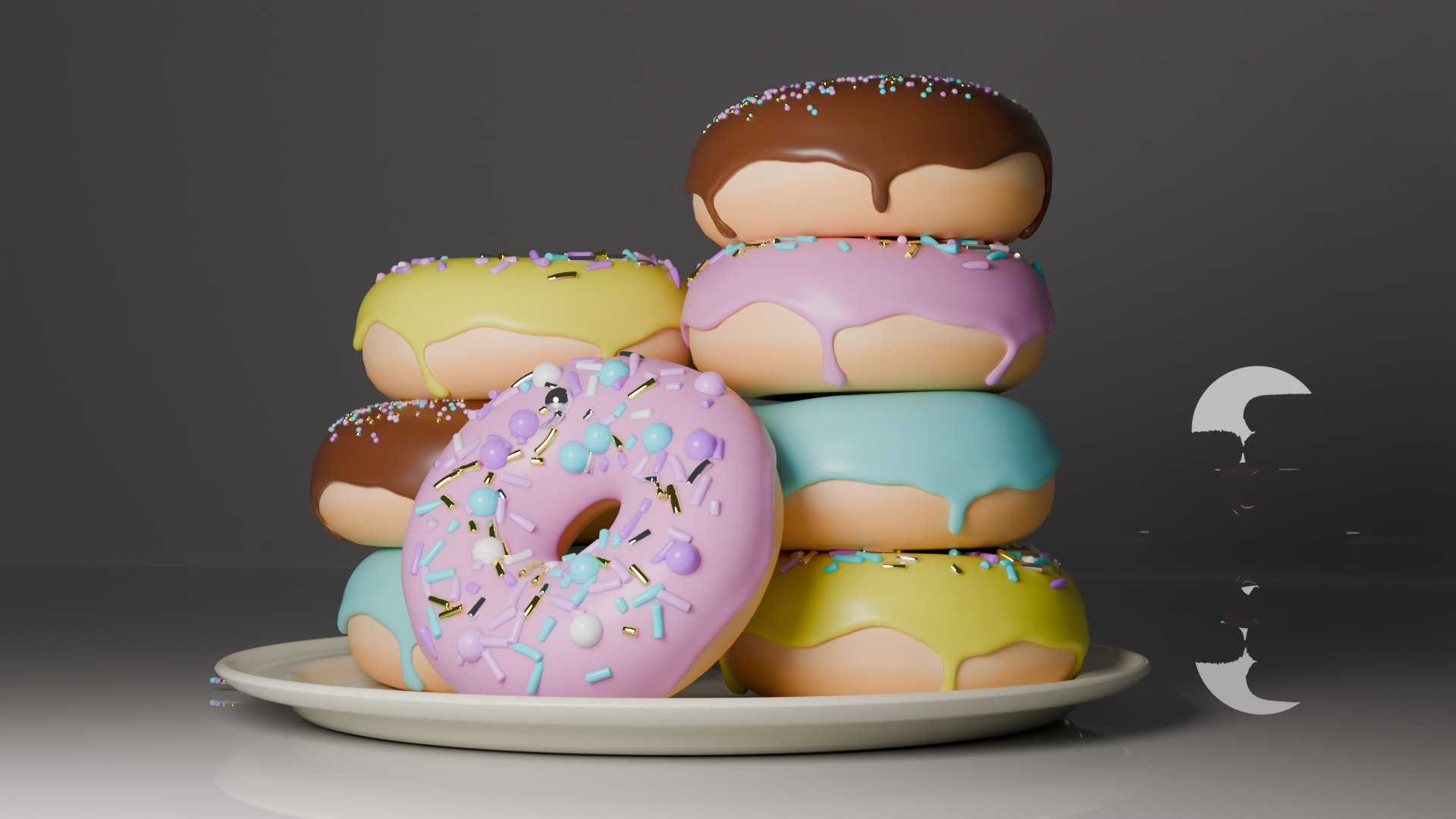 Donut 3D - TurboSquid 2203737