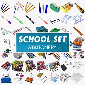 School SET - Stationery