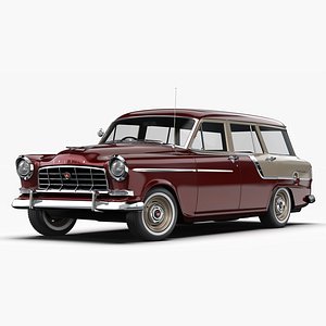 3D Holden FC Station Sedan 1958
