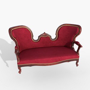 Victorian living room sofa