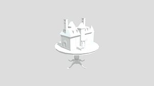 Midnight Manor Miniature 3D model