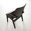 3d model artek domus lounge chair