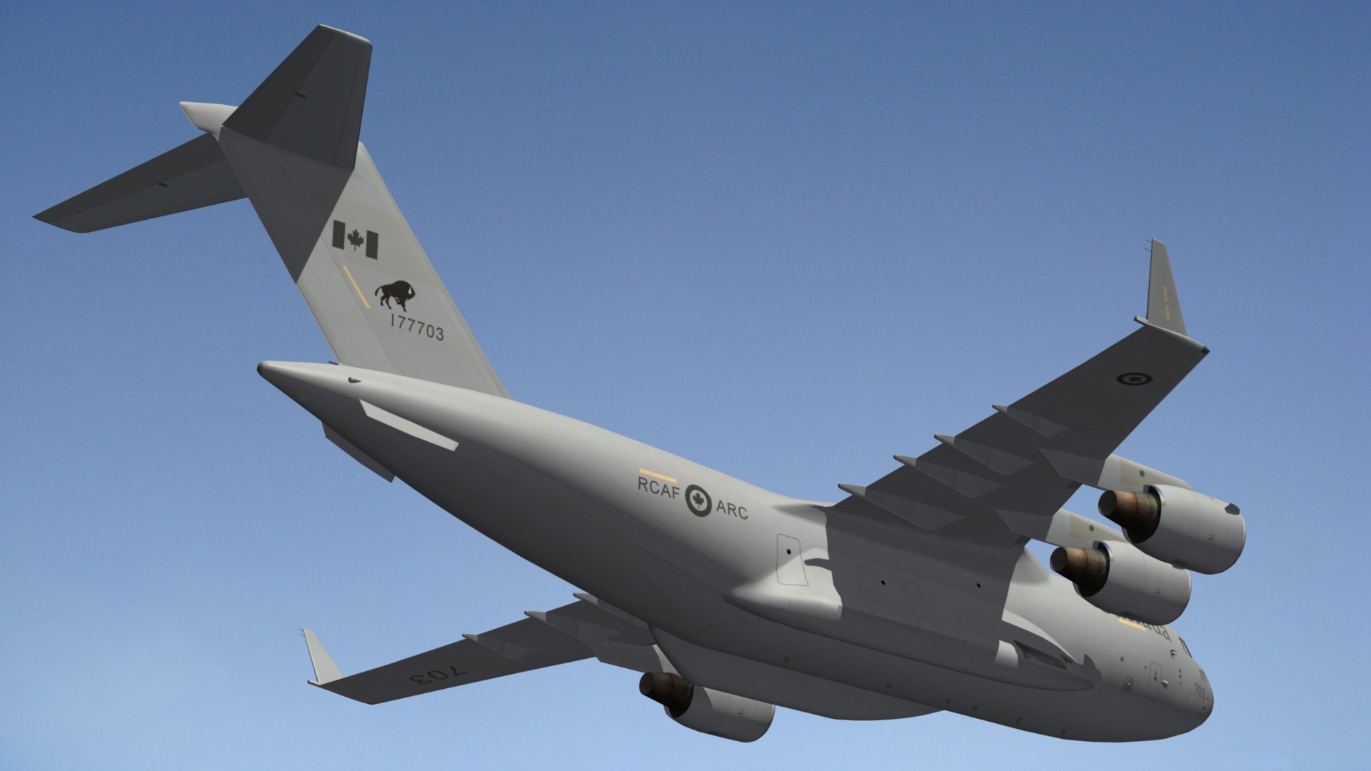 Boeing CC-177 RCAF Model - TurboSquid 1975535
