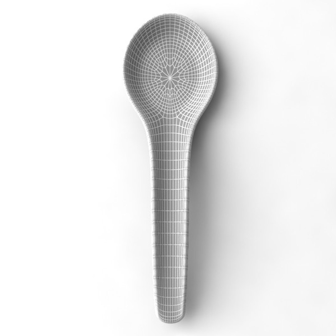 3d Model Of Teaspoon Spoon Tea