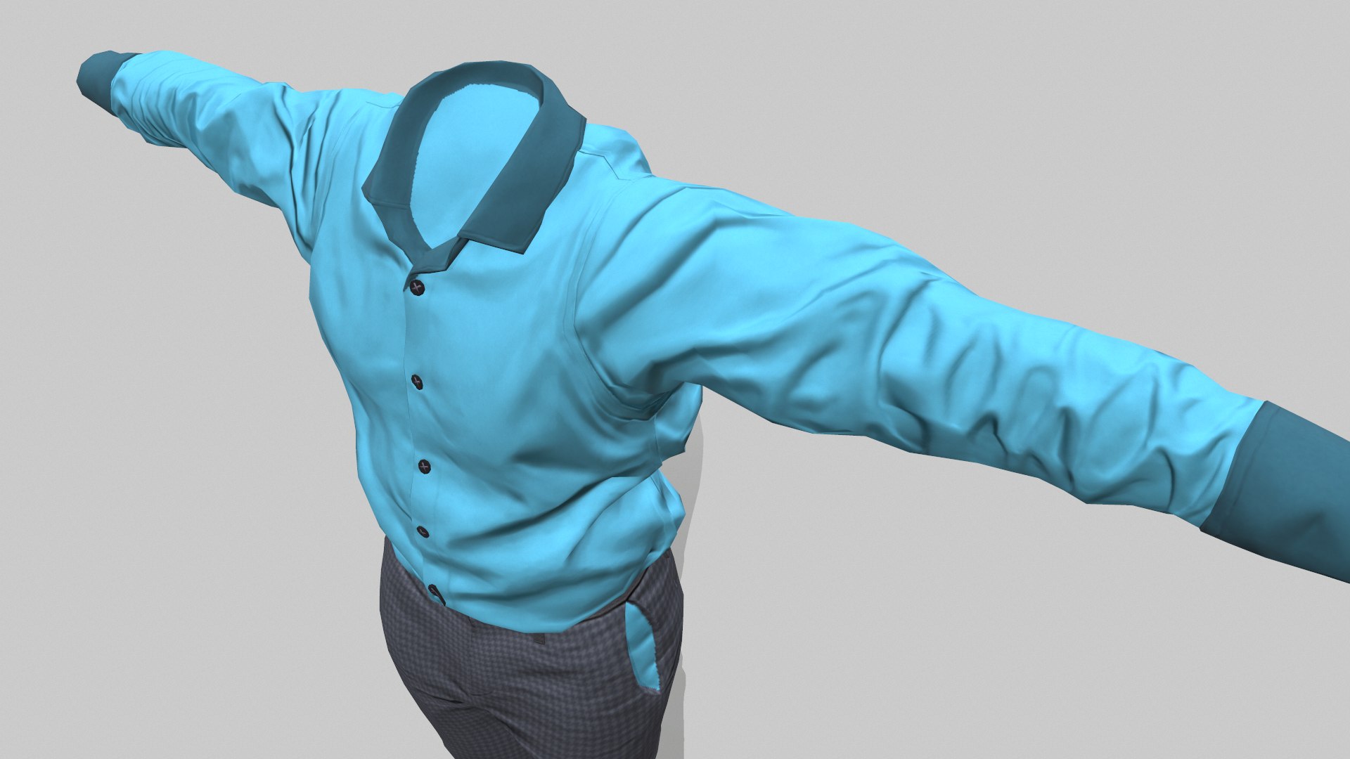 Mens Wear Daily Low-poly Model - TurboSquid 1857140