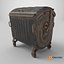 Metal Garbage Container Iron - PBR