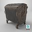 Metal Garbage Container Iron - PBR