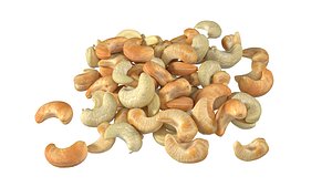 3D Cashew pile