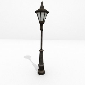 3d street lamp model