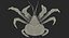 Robber Crab Walking Pose 3D Model