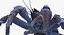 Robber Crab Walking Pose 3D Model