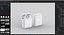 AirPods 2 geração modelo 3D modelo 3D modelo 3D
