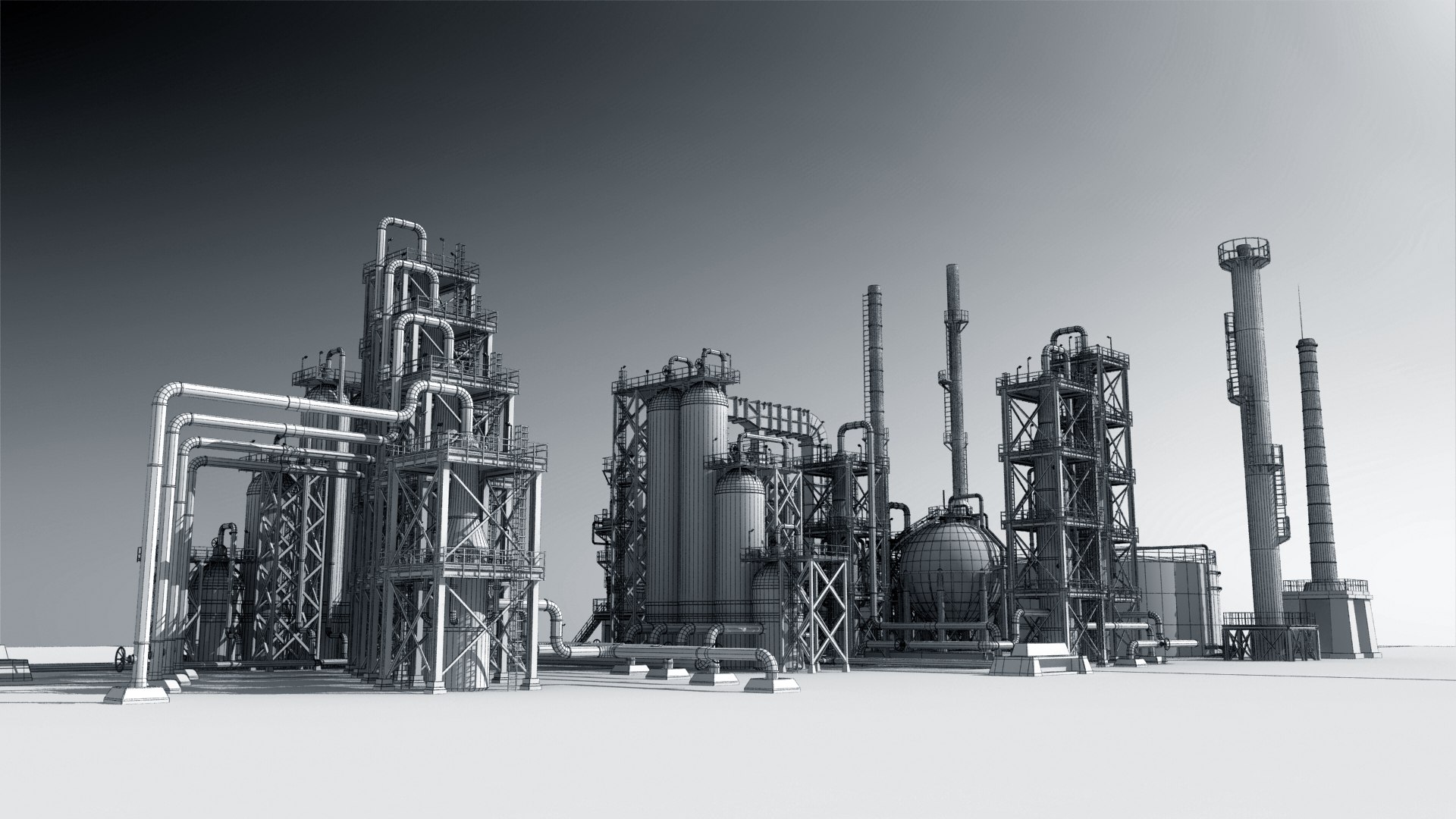 3D Model Metal Refinery 06 - TurboSquid 2050961