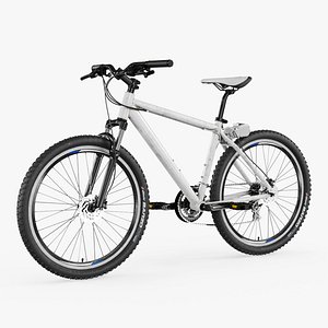 Compact Brushless E-Bike Motor with Bicycle model