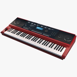 Roland Keyboard Red Clour model
