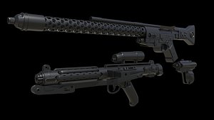 Star Wars Mandalorian blasters