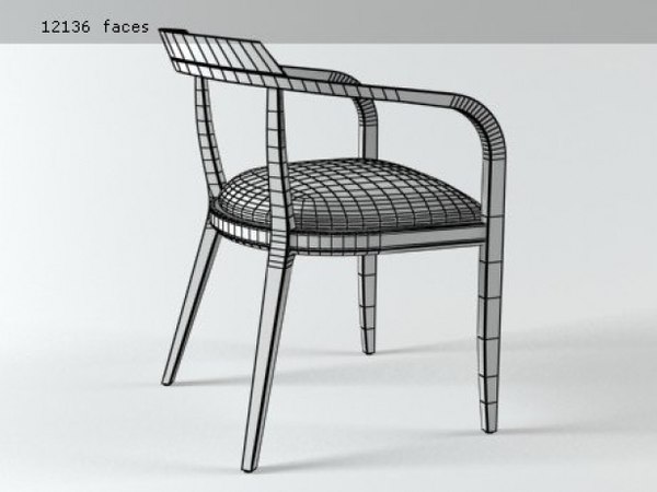 Impromptu chair 3D model - TurboSquid 1181931