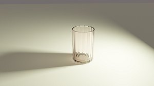 3D model glass cup