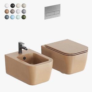3D model GSG Ceramic Design Brio Wall-Hung WC
