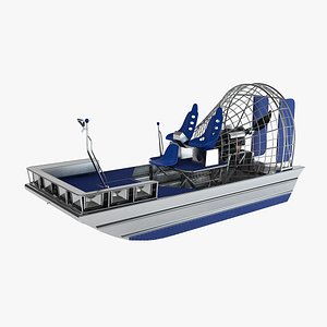 3ds max airboat air boat