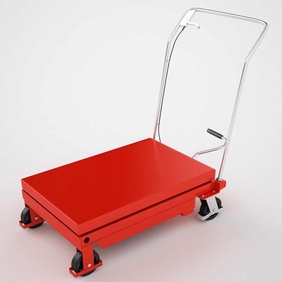 Mobile Hydraulic Trolley 03 3D Model - TurboSquid 1785146